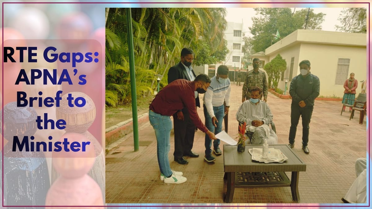 No Vacant Seats: APNA’s Campaign for Inclusive Education in Jharkhand